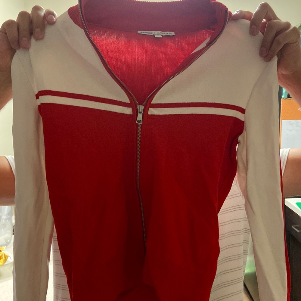 Express x Olivia Culpo tracksuit jacket